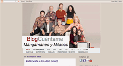 Desktop Screenshot of blogcuentame.com